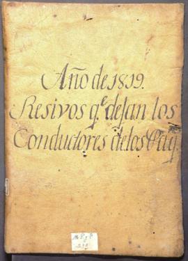 Libro de cargo y data de correspondencias