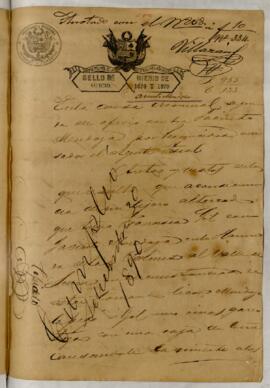 Testimonio de condena