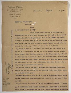 Justifica la demora en respuesta a una carta