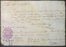 Permiso de depósito en almacén de la Aduana