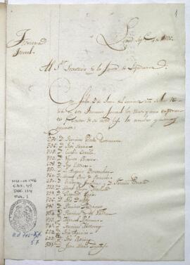 Expedientes recepcionados