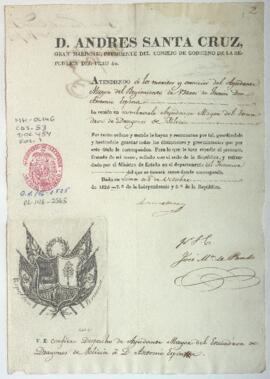 Nombramiento de Ayudante Mayor