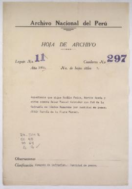 Cantidad de pesos
