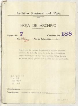 Aprobación de cuentas