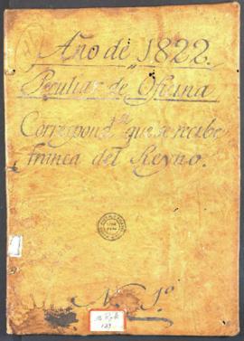 Libro de cargo de correspondencias