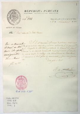 Nombramiento de comandante