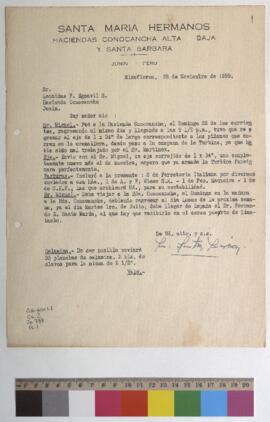 Devolución de eje y envío de facturas