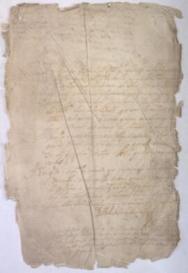 Protocolo notarial de F. Cayetano deArredondo
