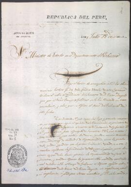 Expediente sobre secuestro de bienes