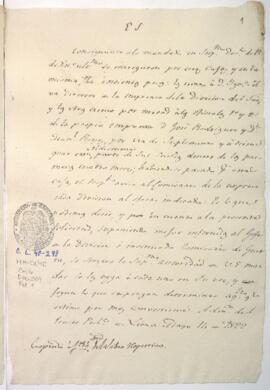 Entrega de cantidad de pesos