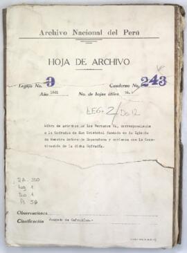 Libro de asientos