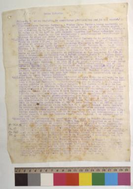 Transcripción de escritura pública.