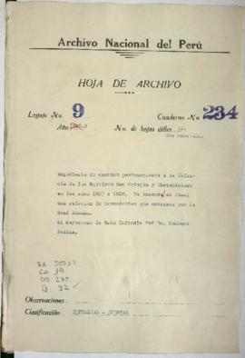 Cuentas de cargo y data