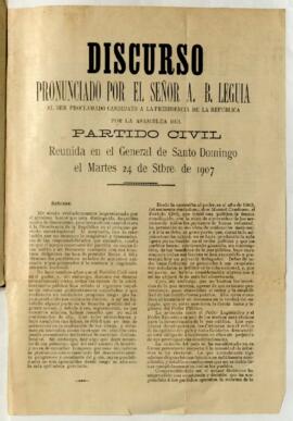 Discurso de candidato