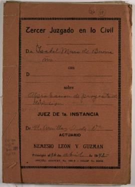 Aprobación de proyecto de división de terreno