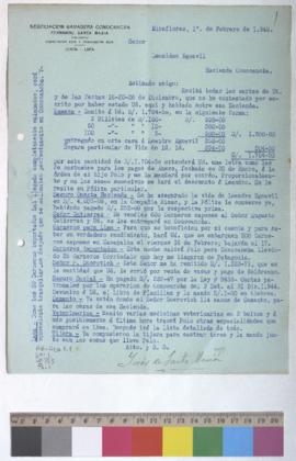 Remesa de billetes, el seguro de vida, el embarque de carneros, el envío de encomiendas, la trasq...