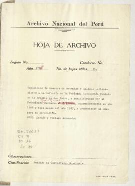 Aprobación de cuentas