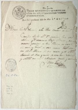 Certificación de cargos