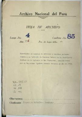 Aprobación de cuentas