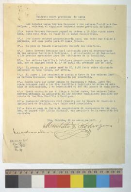 Contrato de provisión de carne
