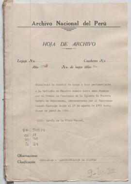 Aprobación de cuentas