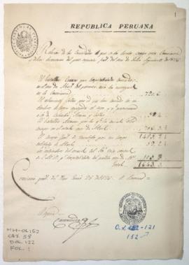 Relación de cantidad de dinero