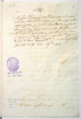 Recepción de especies