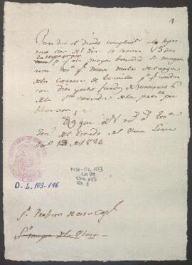 Solicitud de mulas para transporte