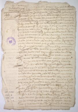 Información de testigos