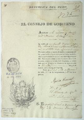 Nombramiento de inspector de partidas residente