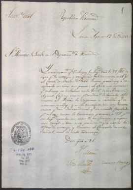 Recepción de cajones