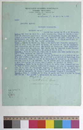 Carneros corriedale y dos kilos de pasas, el motor del auto ford, las copias de las facturas