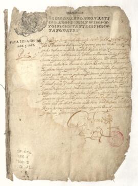 Información de testigos