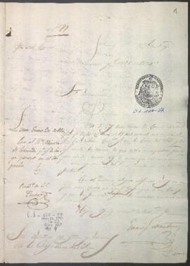 Recaudación de donativos de pueblos del sur