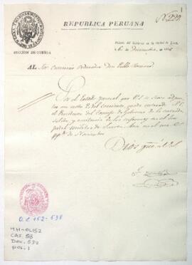 Registro de enfermos en hospitales militares