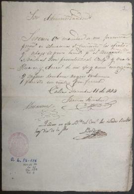 Permiso de depósito en almacén de la Aduana