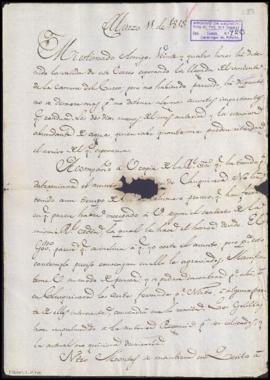 Borrador de carta