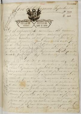 Testimonio de condena