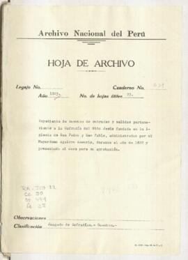 Aprobación de cuentas