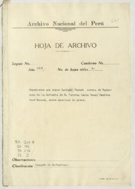 Pago de cantidad de pesos