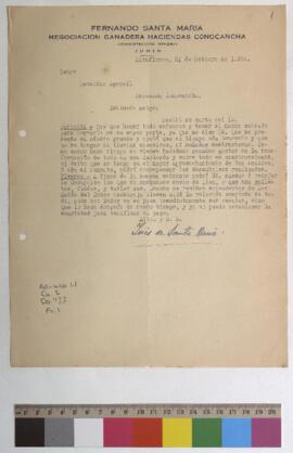 Parición de ganado y recojo de fideos, galletas y otras mercaderías