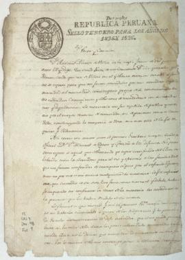 Solicitud de certificado