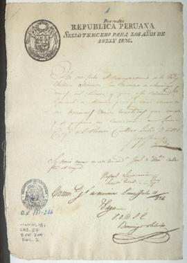 Solicitud de licencia de salida para barco