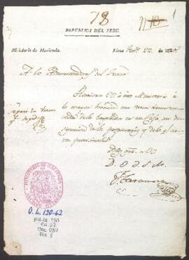 Orden de remisión de razón de empleados