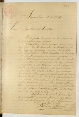 Testimonio de condena