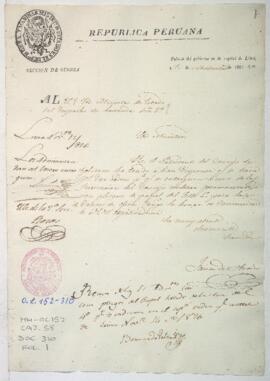 Entrega de papel sellado