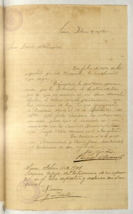 Testimonio de condena