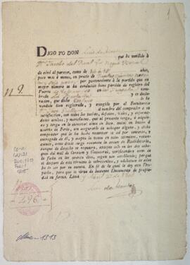 Contrato de venta de esclavo