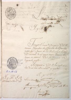 Remisión de despachos