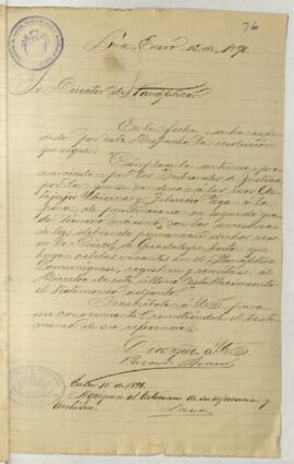 Testimonio de condena